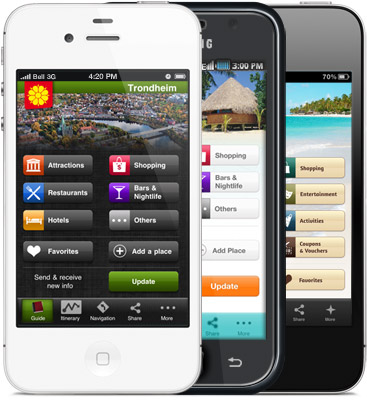 White label travel apps